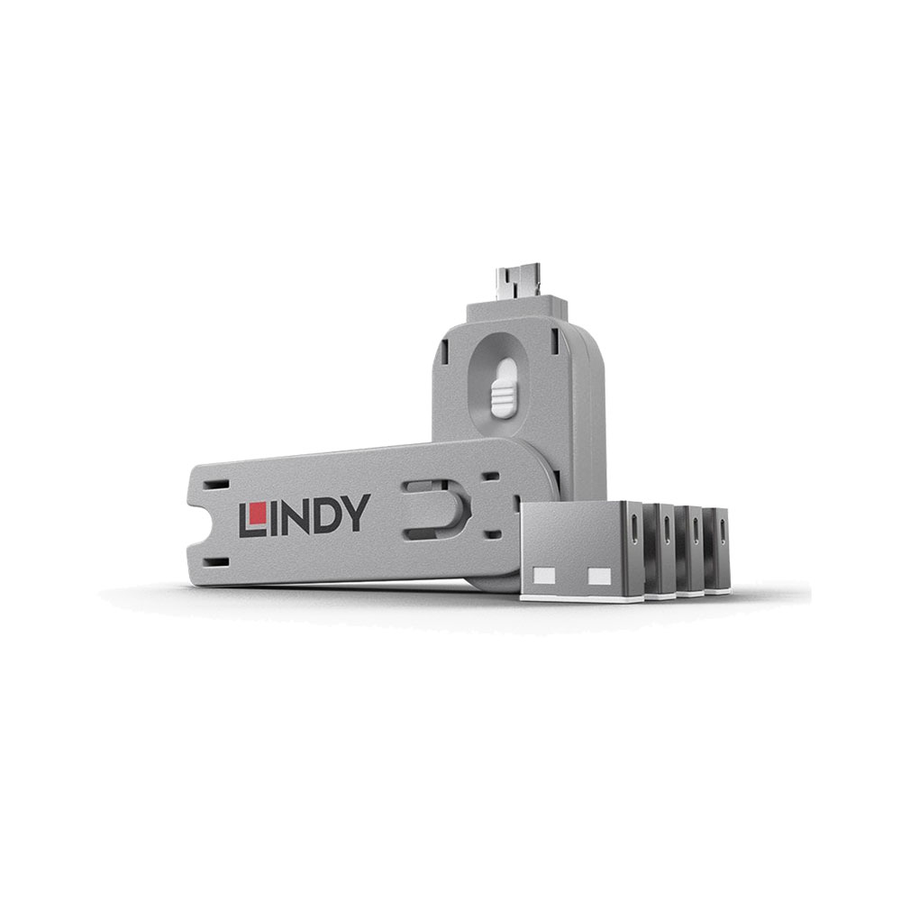 LINDY USB PORT BLOCKERS - PACK OF 4 - Image 4