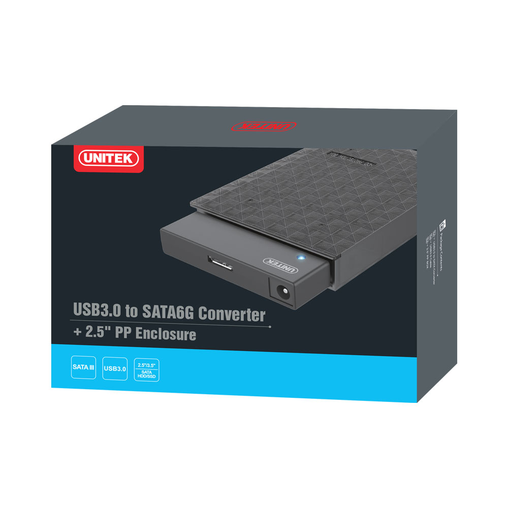 VALUE Boîtier externe HDD/SSD, 2.5, SATA 6.0 Gbit/s - USB 3.2 Gen 1 C -  SECOMP France