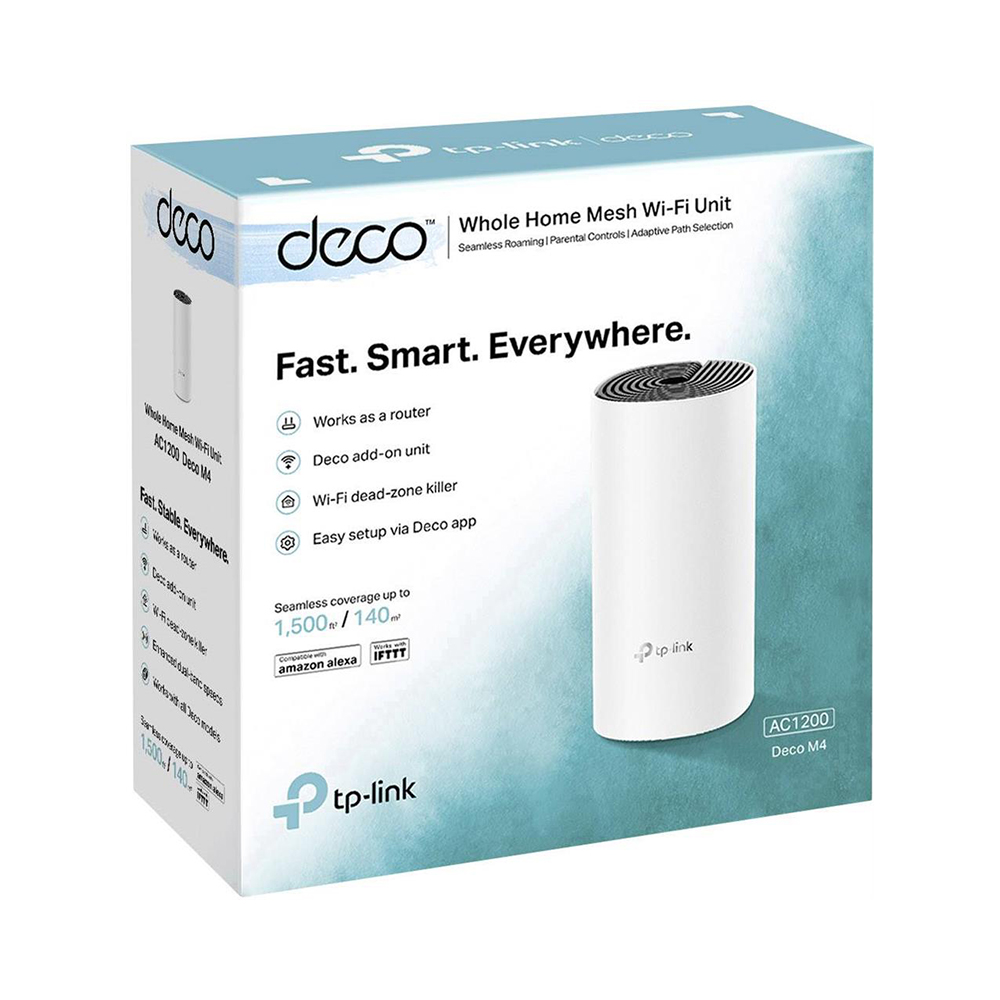 shutter administration stick TP-LINK DECO M4 AC1200 WIRELESS WHOLE HOME MESH SYSTEM (1-PACK) - Linkqage