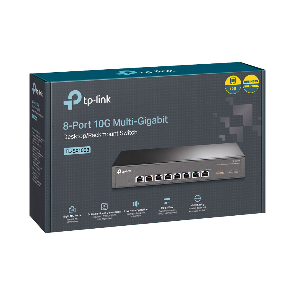 TP-Link TL-SX1008 Review: Speedy but Noisy