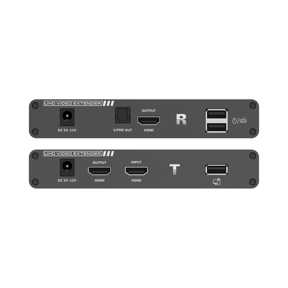 LENKENG 70M 4K 60HZ HDMI2.0 IPCOLOR KVM POINT TO POINT EXTENDER (LKV676KVM) - Image 3