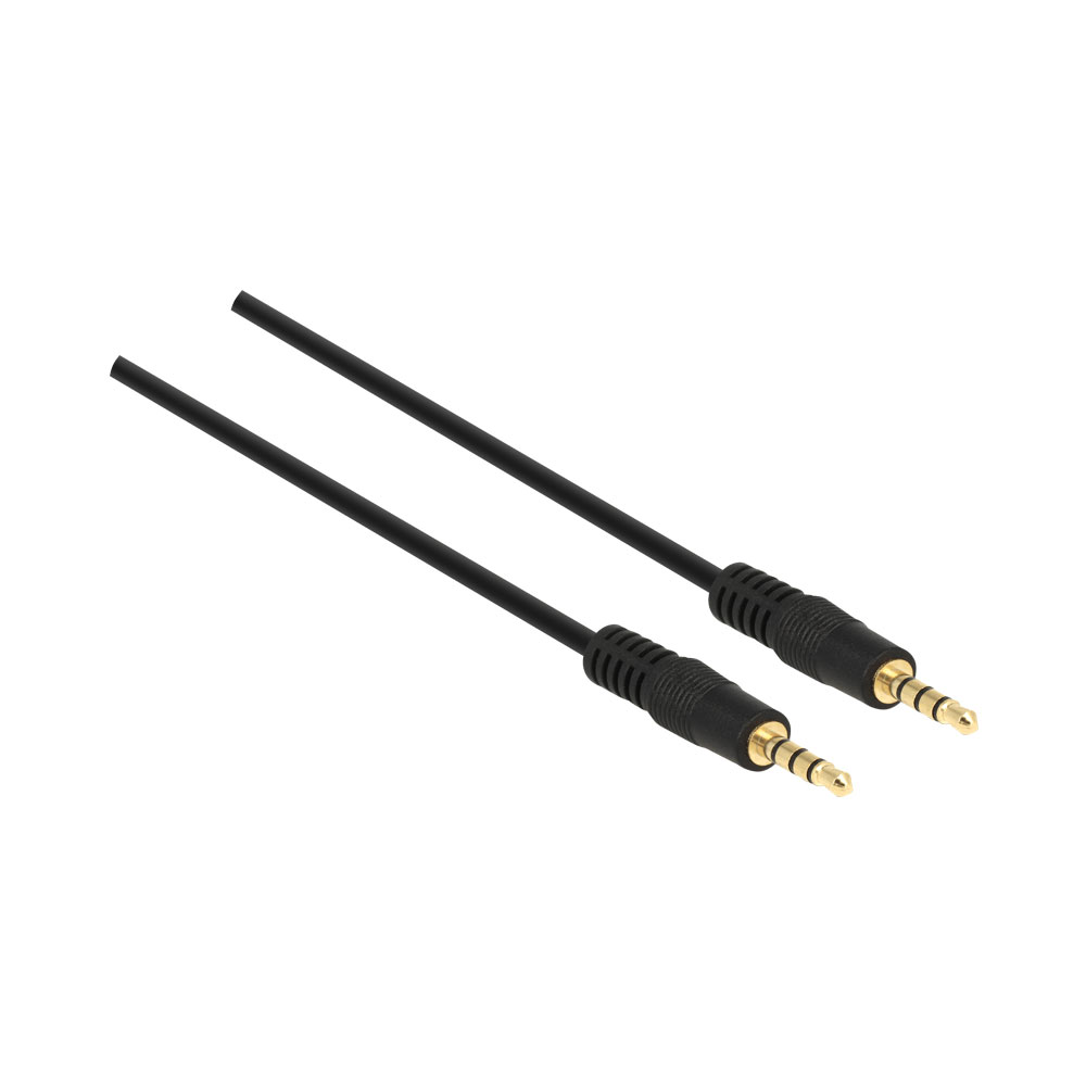 Stereo Jack - Minijack Cable, 1m
