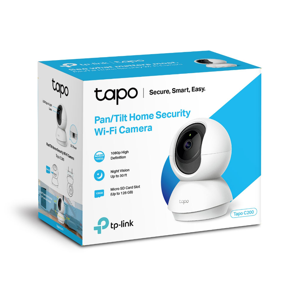 TP-LINK TAPO C200 PAN/TILT HOME SECURITY WI-FI CAMERA - Image 3