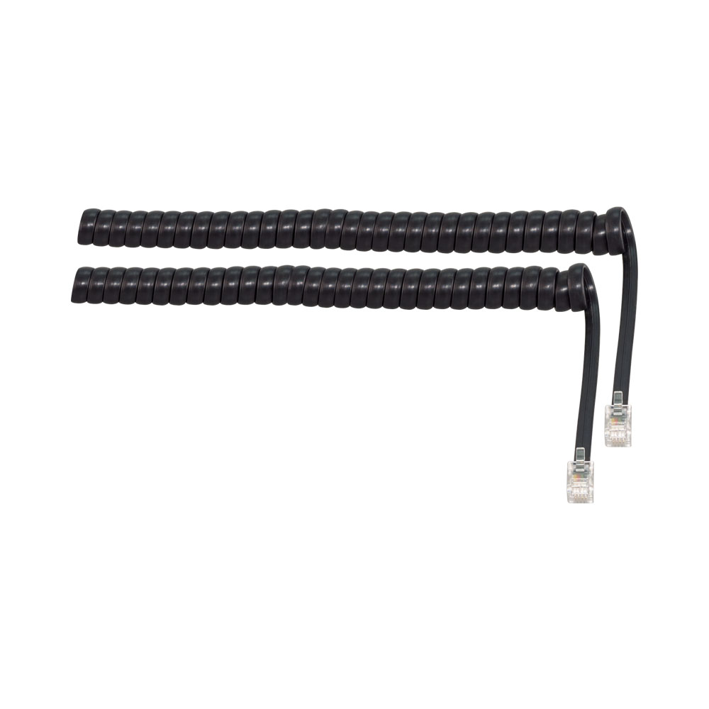 RJ9 CURLY TELEPHONE CORD CABLE - Image 2