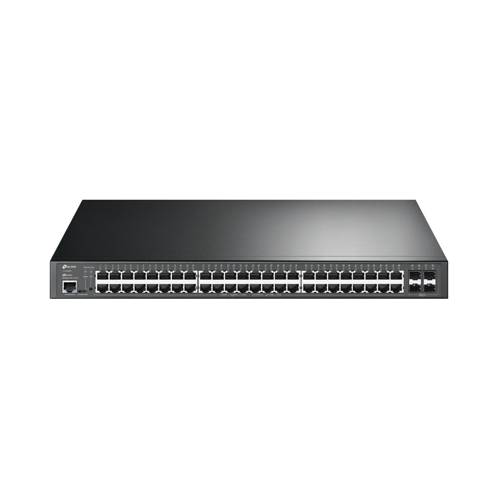 TP-LINK TL-SG3452P JETSTREAM 52-PORT GIGABIT L2+ MANAGED SWITCH WITH 48-PORT POE+