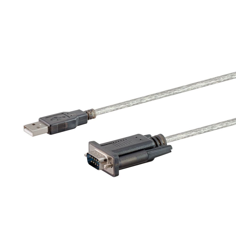 LINKQNET 1.5M USB2.0 TO DB9 RS232 SERIAL CONVERTER