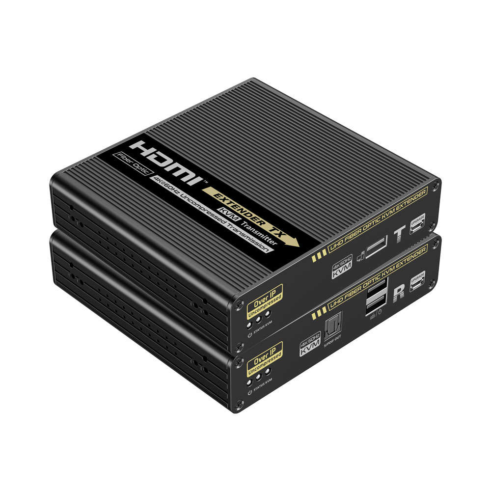 LENKENG 4K @60HZ HDR KVM EXTENDER KIT OVER 10G FIBRE UP TO 40KM - Image 2