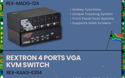 [TEA TIME O’CLOCK #761] REXTRON | Make the Switch with these VGA and HDMI Switches!☕