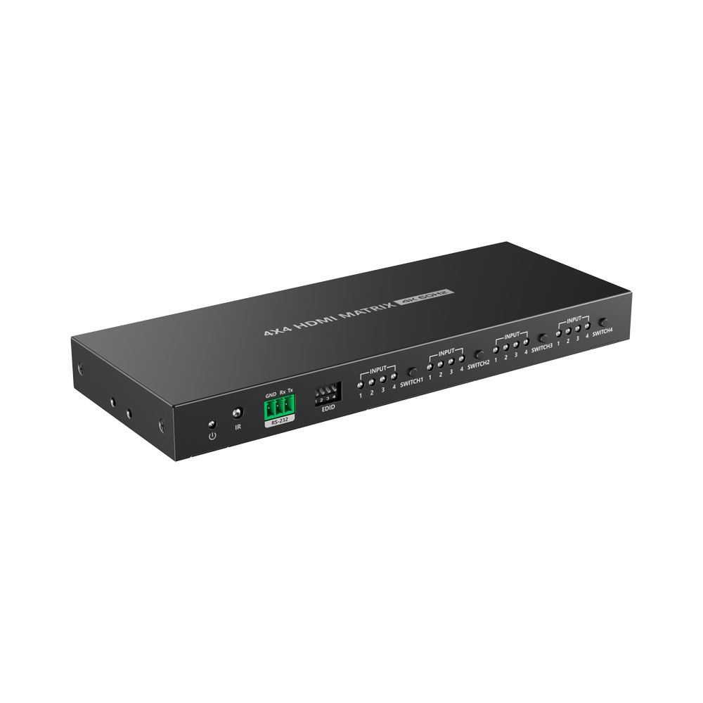 LENKENG LKV424 | 4X4 4K HDR HDMI MATRIX SWITCH WITH RS-232 - Image 2