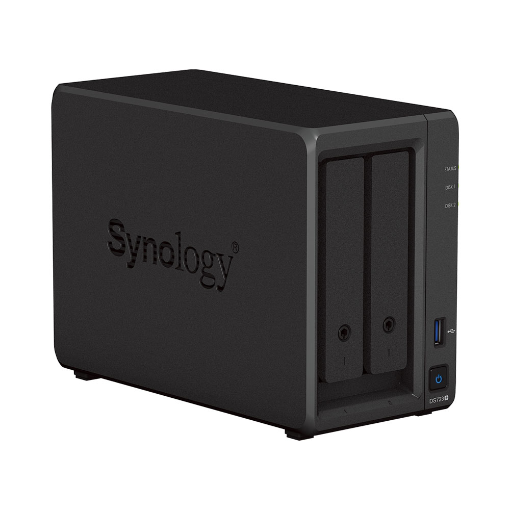 2 Bay Synology DS723+ 2GB DiskStation Gigabit NAS Unit