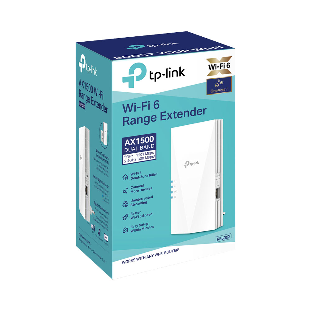 TP-LINK RE500X | AX1500 WI-FI 6 RANGE EXTENDER - Image 3