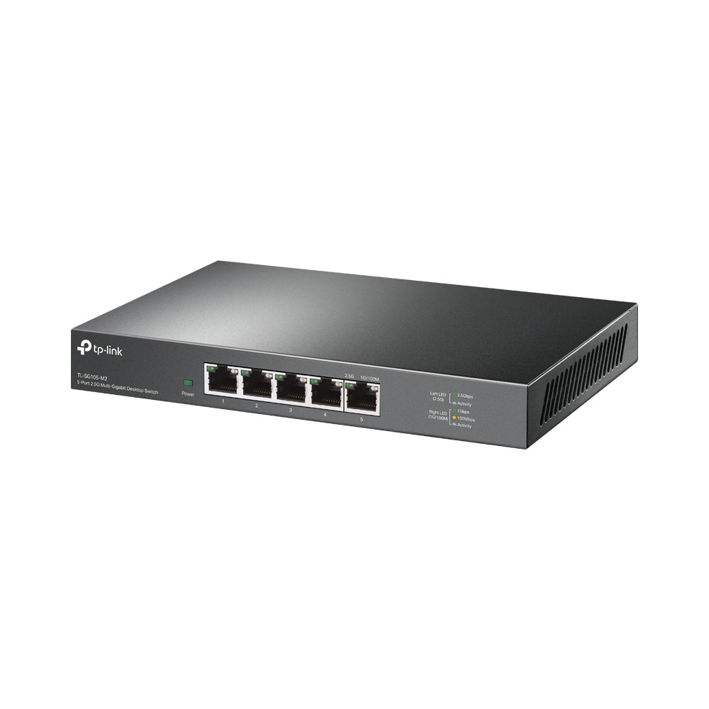 TP-LINK TL-SG105-M2 AND TL-SG108-M2 | 5/8-PORT 2.5G DESKTOP SWITCHES - Image 2