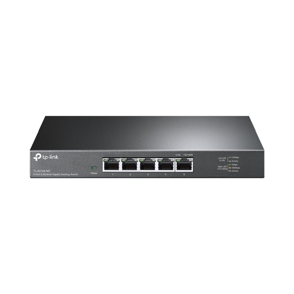 TP-LINK TL-SG105-M2 AND TL-SG108-M2 | 5/8-PORT 2.5G DESKTOP SWITCHES - Image 3