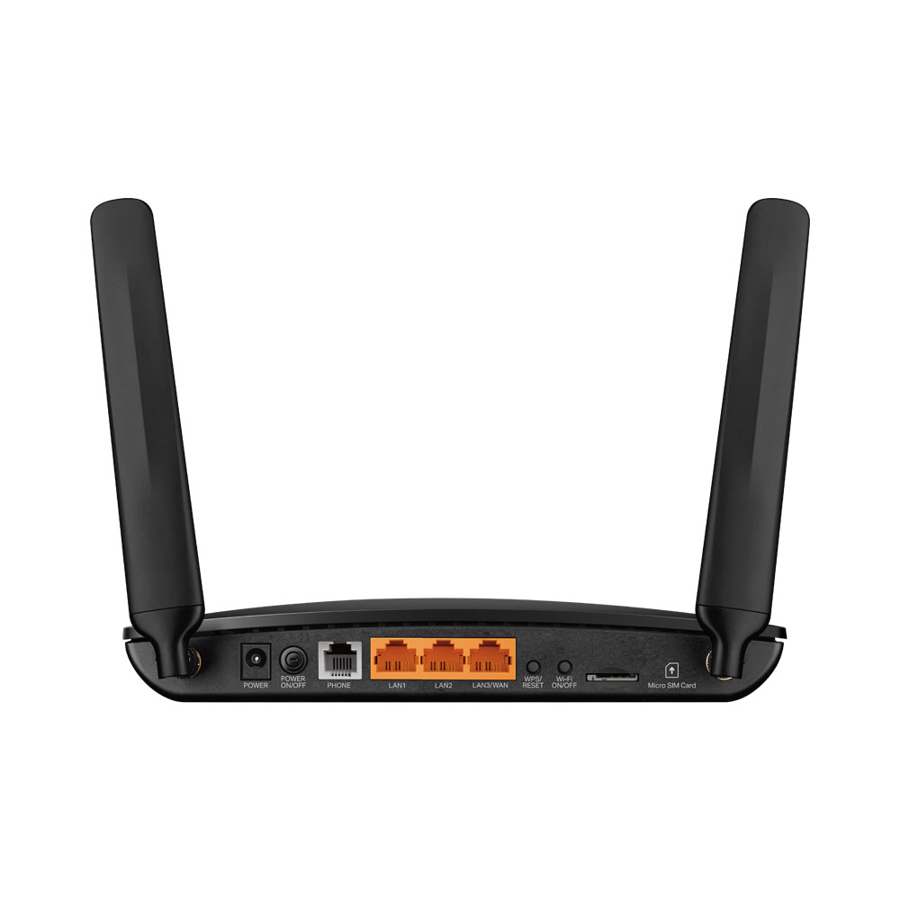 TP-LINK TL-MR6500V | 300MBPS 4G LTE TELEPHONY WI-FI ROUTER - Image 3