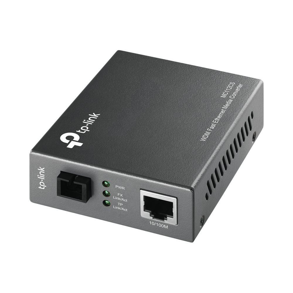 TP-LINK MC112CS | OMADA 10/100MBPS WDM MEDIA CONVERTER