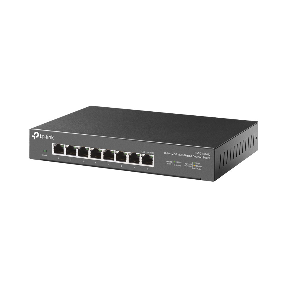 TP-LINK TL-SG105-M2 AND TL-SG108-M2 | 5/8-PORT 2.5G DESKTOP SWITCHES - Image 7