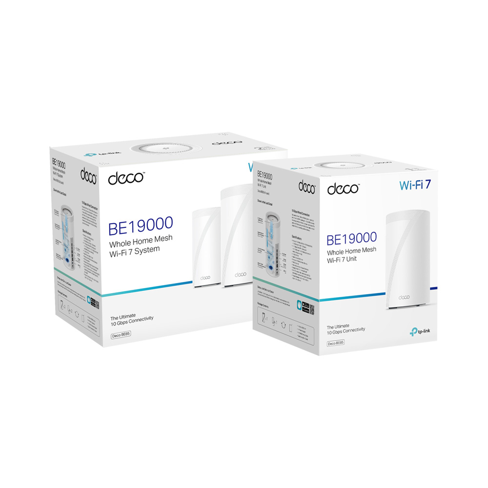 TP-LINK DECO BE85 | BE19000 TRI-BAND WHOLE HOME MESH WI-FI 7 MULTI-GIGABIT SYSTEM - Image 4