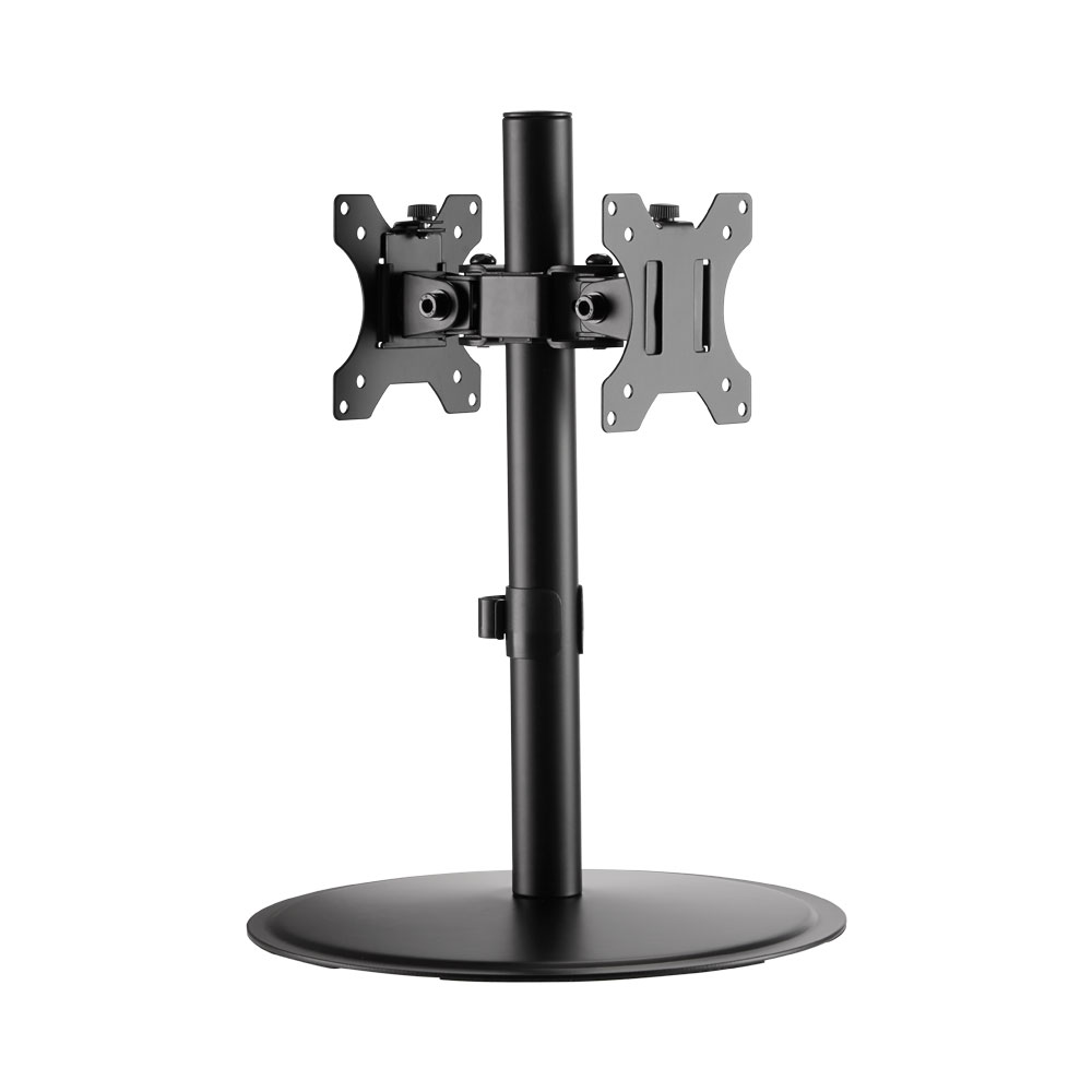 LINKQNET LDT40-T02 | 17"-32" ARTICULATING POLE MOUNT BACK-TO-BACK DUAL MONITOR STAND BRACKET