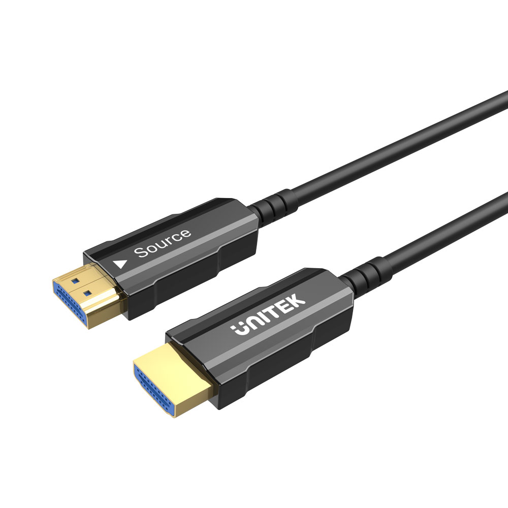 UNITEK C11072BK | 4K @60HZ HDMI2.0 FIBRE OPTIC CABLE