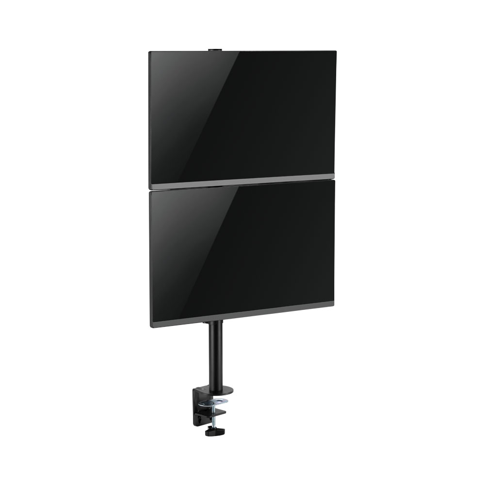 LINKQNET LDT57-C02V | 17-32 INCH DUAL SCREEN VERTICAL POLE MOUNT DESK BRACKET - Image 5