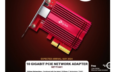 [COMING SOON #25] New Stock Coming Soon! TP-Link 10 GIGABIT PCIE NETWORK ADAPTER 