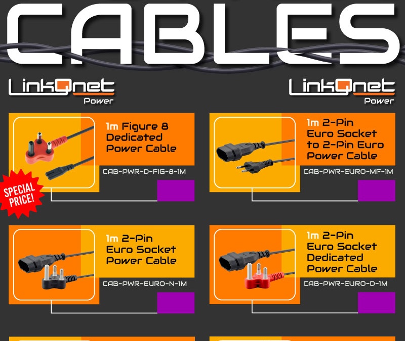[LINKQNET_POWER] Not Your “Normal” Power Cables 🔌 