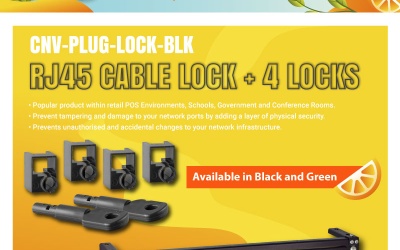 [TEA TIME O’CLOCK #903] Prevent Tampering and Damage to your Network Ports with these RJ45 Cable Locks! 🔒☕
