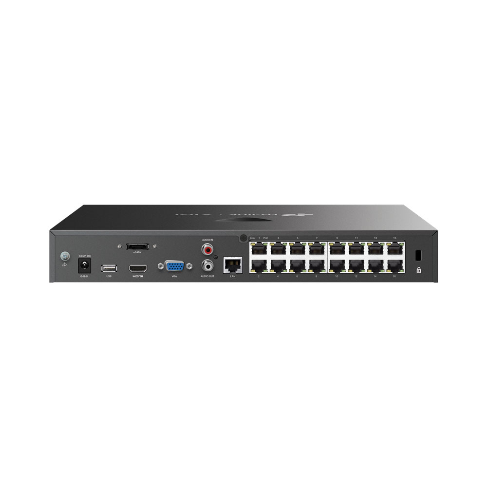 TP-LINK VIGI NVR2016H-16P | 16-CHANNEL POE+ NETWORK VIDEO RECORDER (90W POE BUDGET) - Image 3