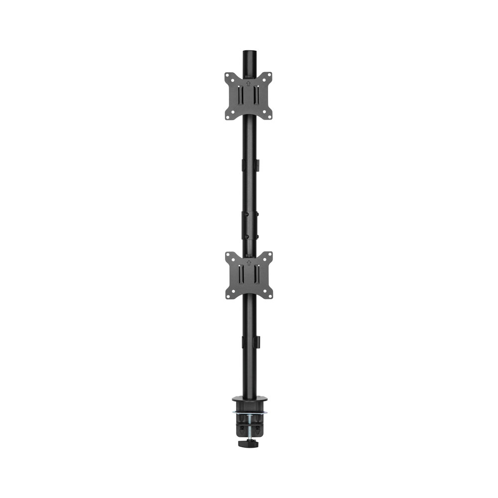 LINKQNET LDT57-C02V | 17-32 INCH DUAL SCREEN VERTICAL POLE MOUNT DESK BRACKET - Image 3