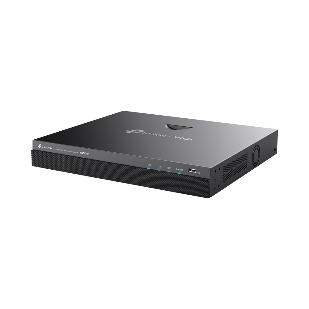 TP-LINK VIGI NVR2016H-16P | 16-CHANNEL POE+ NETWORK VIDEO RECORDER (90W POE BUDGET)