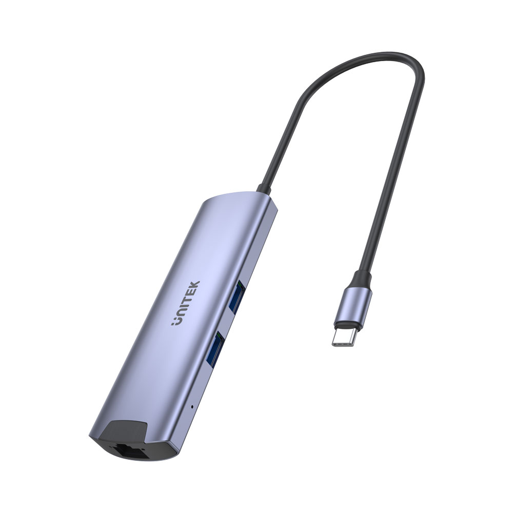 UNITEK H1112F | TYPE-C 6-IN-1 PORT REPLICATOR WITH 100W PD CHARGING - Image 2