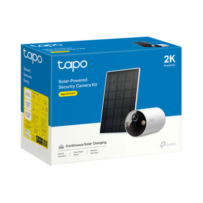 TP-LINK TAPO C410 KIT | SOLAR-POWERED SECURITY CAMERA KIT - Linkqage