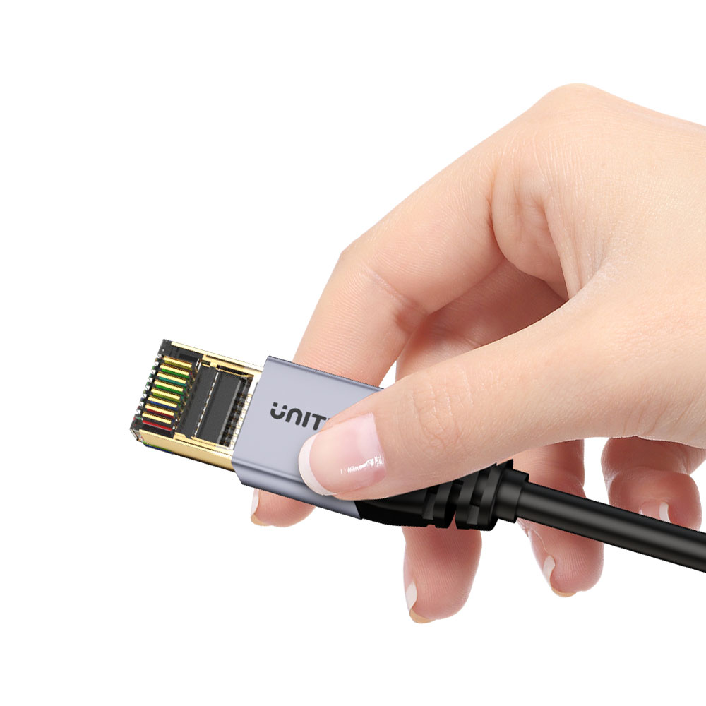 UNITEK C18149AGY03 | CAT8 NETWORK CABLE - Image 4