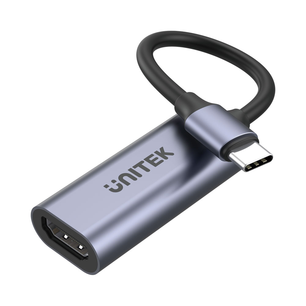 UNITEK V1416B | 8K @60HZ USB TYPE-C TO HDMI 2.1 ADAPTER WITH HDCP2.3