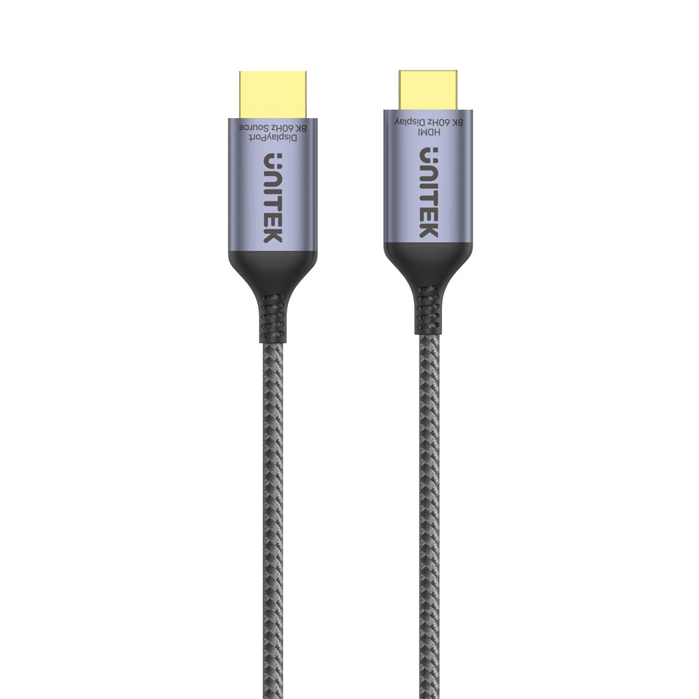 UNITEK V1610A01 | 1.8M DISPLAYPORT 1.4 TO HDMI 8K @60HZ CABLE - Image 2