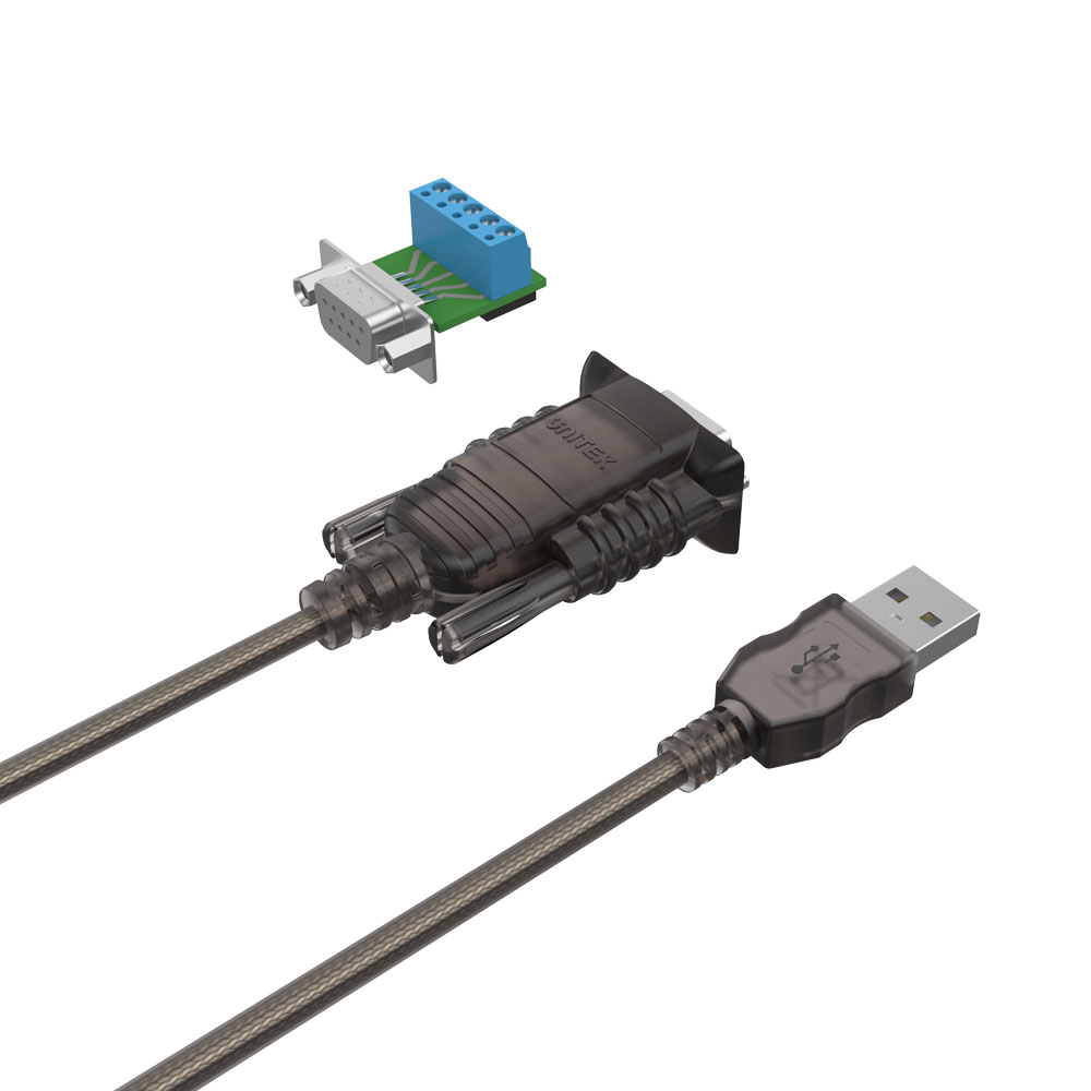 UNITEK Y-108301-1.5M | 1.5M USB2.0 TO DB9 RS422/485 SERIAL CONVERTER CABLE - Image 2