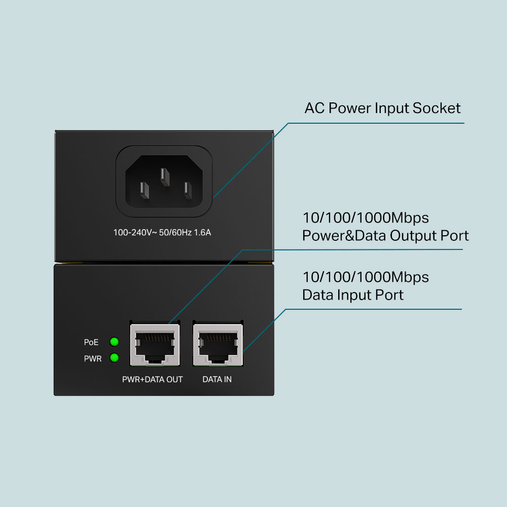 TP-LINK OMADA POE170S | POE++ INJECTOR - Image 4