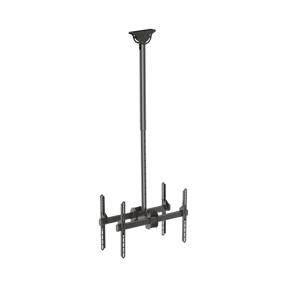 LINKQNET PLB-CE946-01LD | 37-70" BACK-TO-BACK FLAT PANEL LONG TELESCOPIC CEILING MOUNT BRACKET