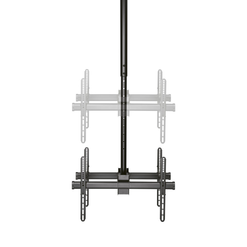LINKQNET PLB-CE946-01LD | 37-70" BACK-TO-BACK FLAT PANEL LONG TELESCOPIC CEILING MOUNT BRACKET - Image 3
