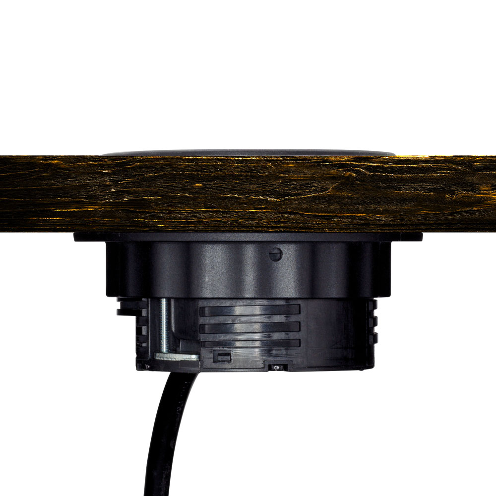 LINKQNET 90MM DESKTOP GROMMET WITH LAN - Image 2