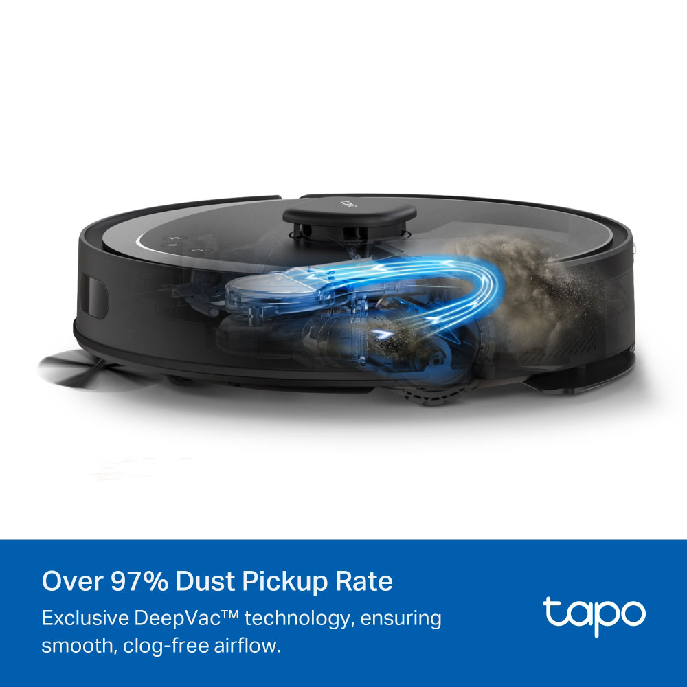 TP-LINK TAPO RV30 MAX PLUS | 5300PA HYPER SUCTION ROBOT VACUUM AND MOP PLUS SMART AUTO-EMPTY DOCK - Image 6