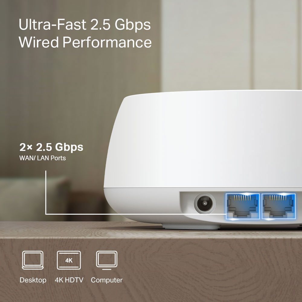 TP-LINK DECO BE25 | BE3600 WHOLE-HOME MESH WI-FI 7 SYSTEM - Image 5