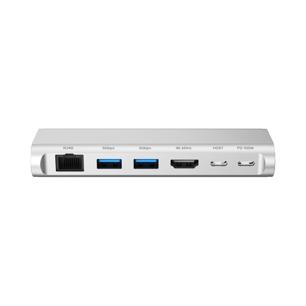 UNITEK D1109B | 17” UNIVERSAL NOTEBOOK/LAPTOP STAND WITH 360° ROTATING BASE AND PORT REPLICATOR - Image 4