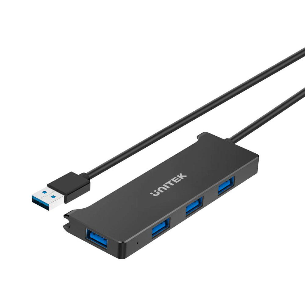 UNITEK Y-3145C | 4-PORT USB3.0 5GBPS HUB WITH BC1.2 CHARGING