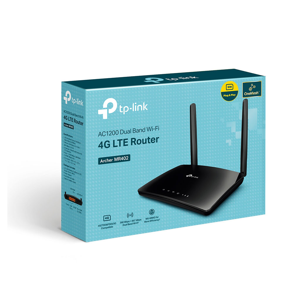TP-LINK ARCHER MR402 | AC1200 WIRELESS DUAL BAND 4G LTE ROUTER - Image 4