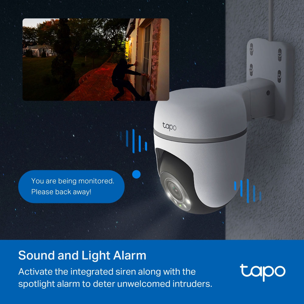 TP-LINK TC41 | 3MP OUTDOOR PAN/TILT SECURITY WI-FI CAMERA - Image 12