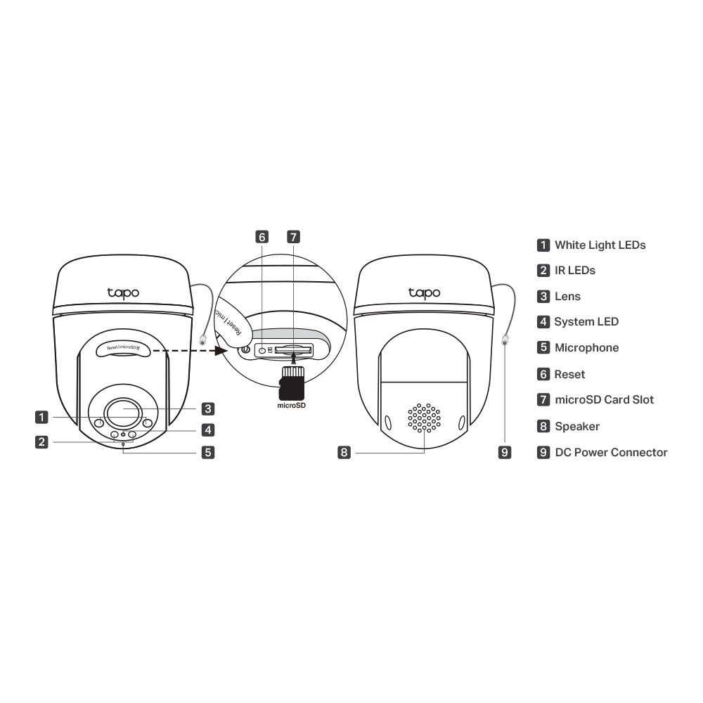 TP-LINK TC41 | 3MP OUTDOOR PAN/TILT SECURITY WI-FI CAMERA - Image 4