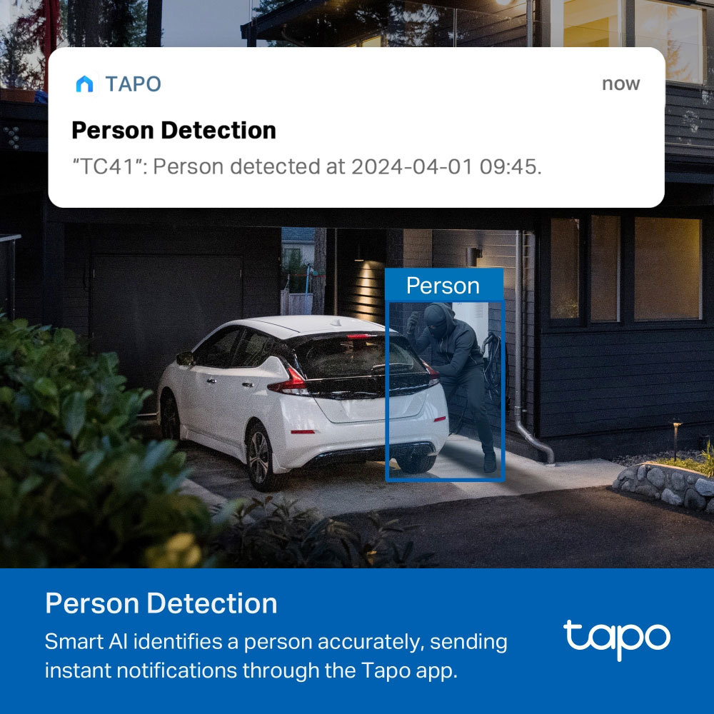 TP-LINK TC41 | 3MP OUTDOOR PAN/TILT SECURITY WI-FI CAMERA - Image 8