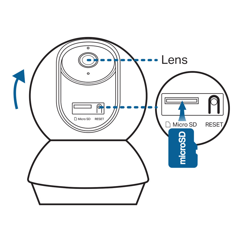 TP-LINK TC72 | 4MP PAN/TILT AI HOME SECURITY WI-FI CAMERA - Image 2