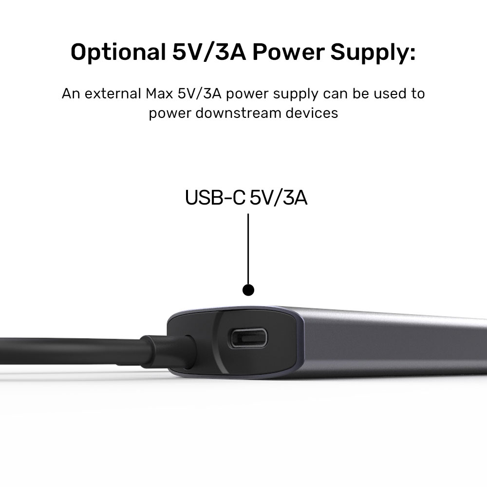 UNITEK H1112D UHUB Q4 | 10GBPS USB TYPE-C HUB WITH 2X USB TYPE-A AND 2X USB TYPE-C - Image 5